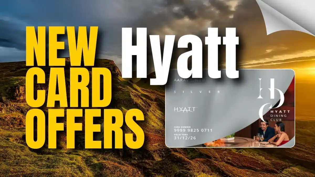 World of Hyatt credit card showing benefits of earning free nights for hotel stays. World of Hyatt card offers By AURAML